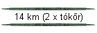 14 km (2 x t�k�r)